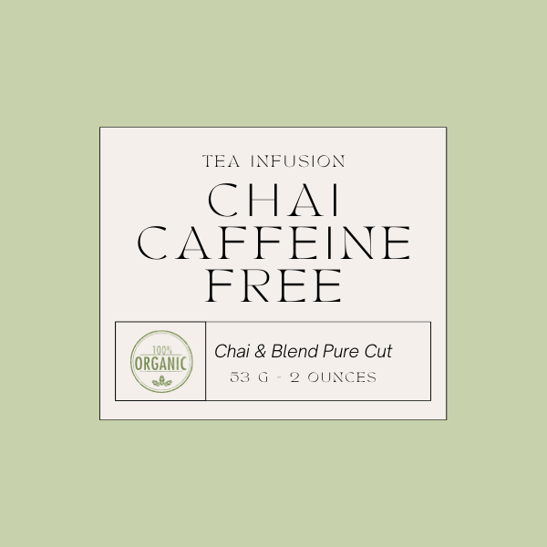 
                  
                    CHAI CAFFEINE - FREE TEA
                  
                