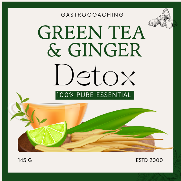 
                  
                    GREEN TEA & GINGER ORGANIC DETOX
                  
                