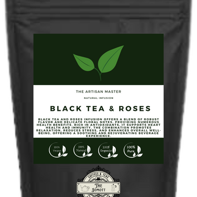 BLACK TEA & PINK PETALS ROSES