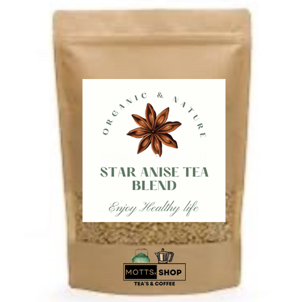 
                  
                    STAR ANISE BLEND (ANTI-INFLAMMATORY) (53 Gms) 2OZ (KRAFT PAPER SEALED (6 SERVINGS)
                  
                