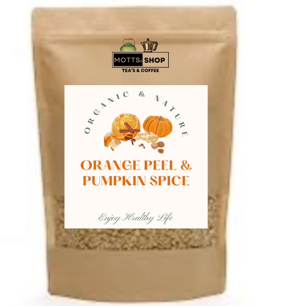 
                  
                    ORANGE PEEL & PUMPKIN SPICE (GASTROINTESTINAL DETOX) - (53 Gms) - 2 Oz - (6 SERVINGS) - KRAFT BAG SEALED
                  
                