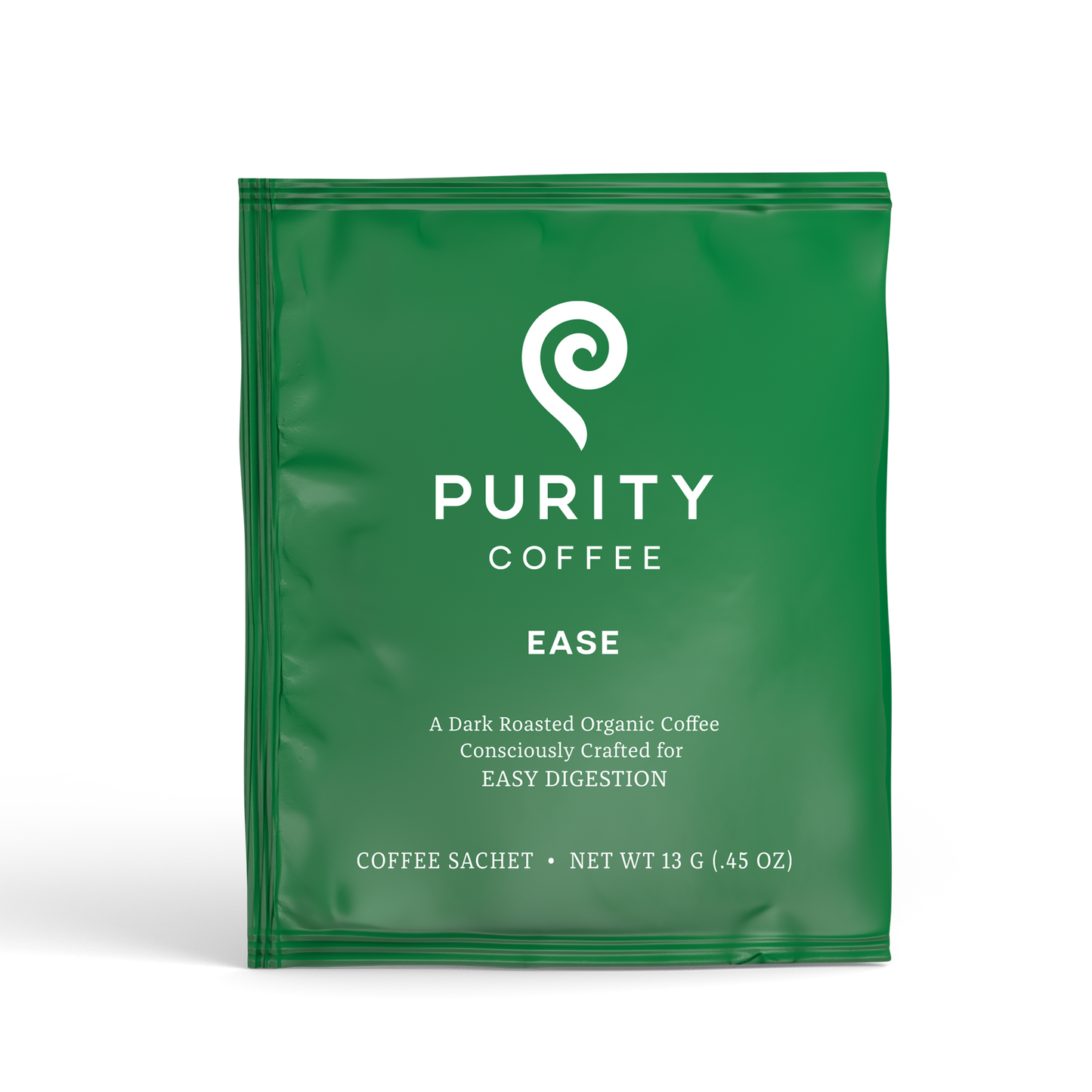 
                  
                    EASE: DARK ROAST SINGLE-SERVE POCKET ( Purity™)
                  
                